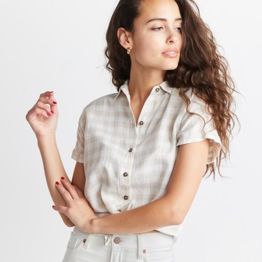 Marine Layer Chrissy Button Down Top